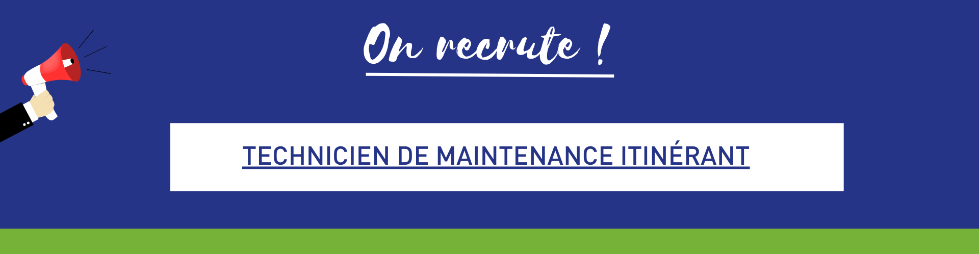 Technicien de maintenance itinérant